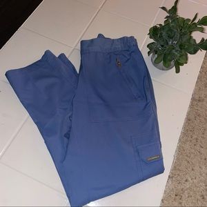 Cell Blue Scrub Pants